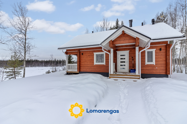 Huvila tornionjoen rannalla – Pello – Lappi