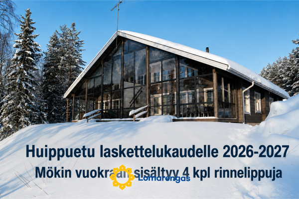 Aurinko-saaga 2 paritalo lasiterassihuoneisto – Hyrynsalmi – Kainuu