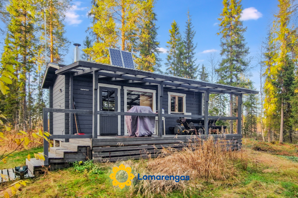 Karuvilla, eräkämppä – Suomussalmi – Kainuu